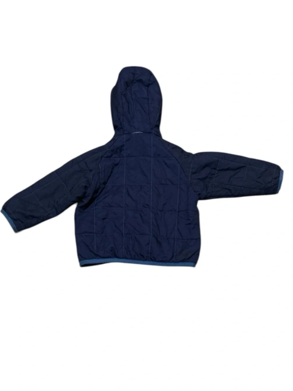 PATAGONIA Baby Reversible Down Wear Hooded Full Zip Hi Lo Puffer Camo Jacket